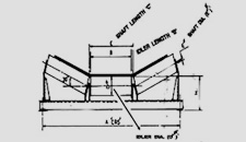 Carrying Troughing Idlers
