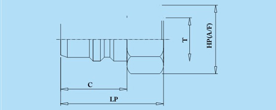 Coupling Plug Female - tout droit