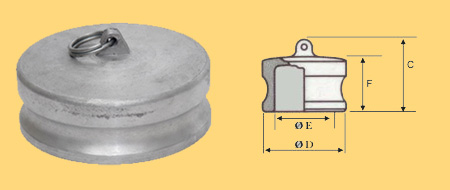 Camlock Dust Plug